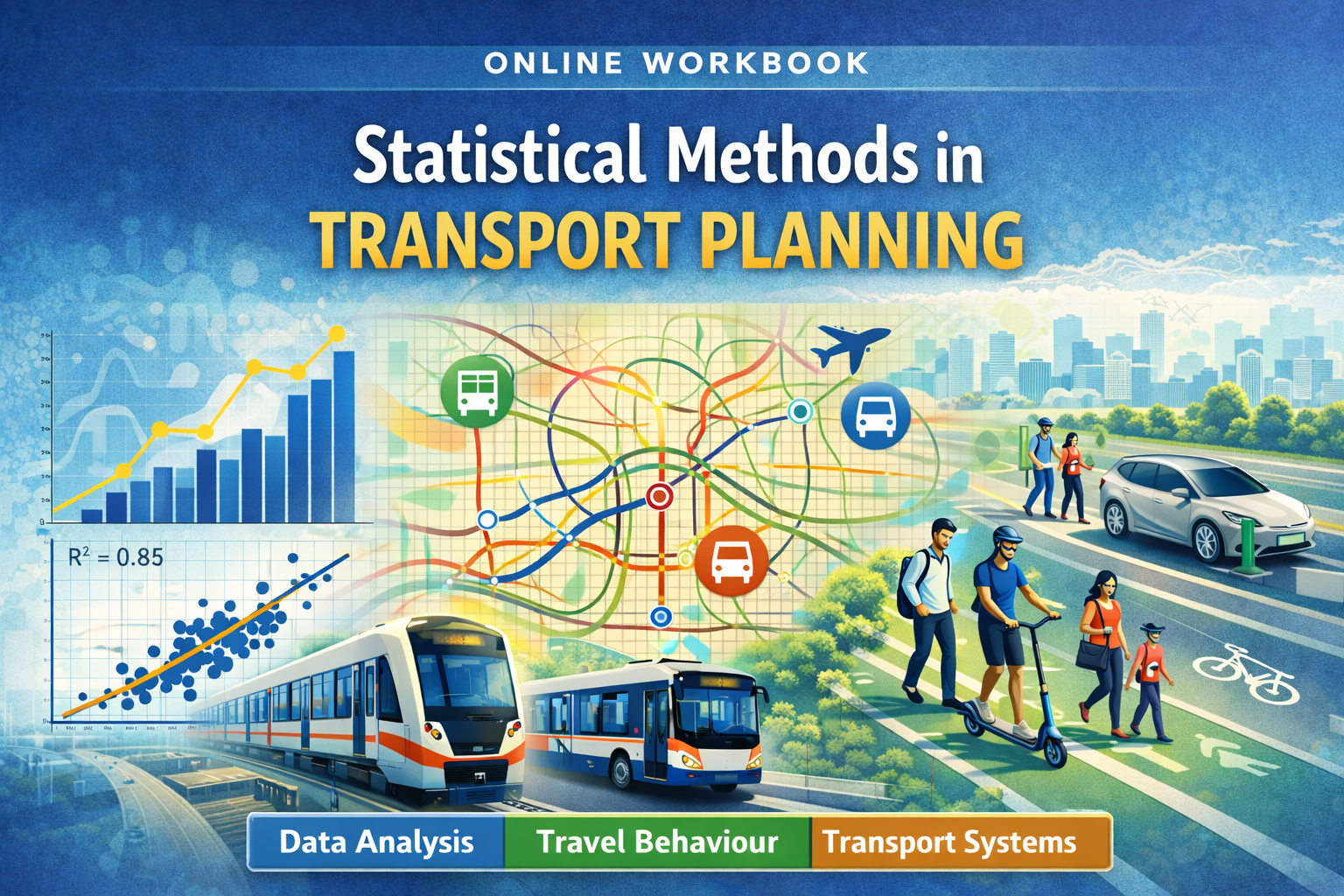 Statistical Methods for Transport Planning - Workbook